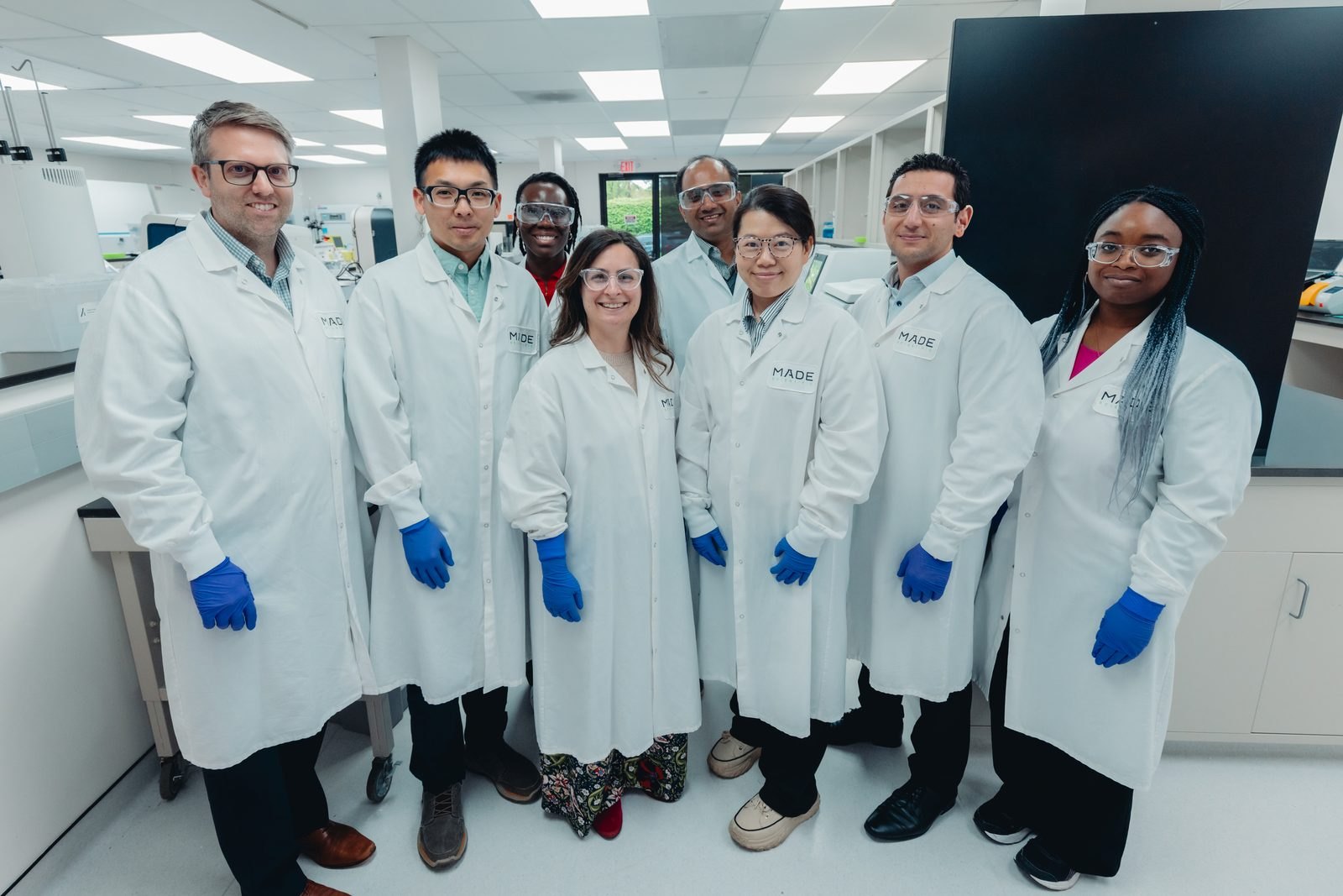 MADE Scientific process and analytical development team in the development laboratory
